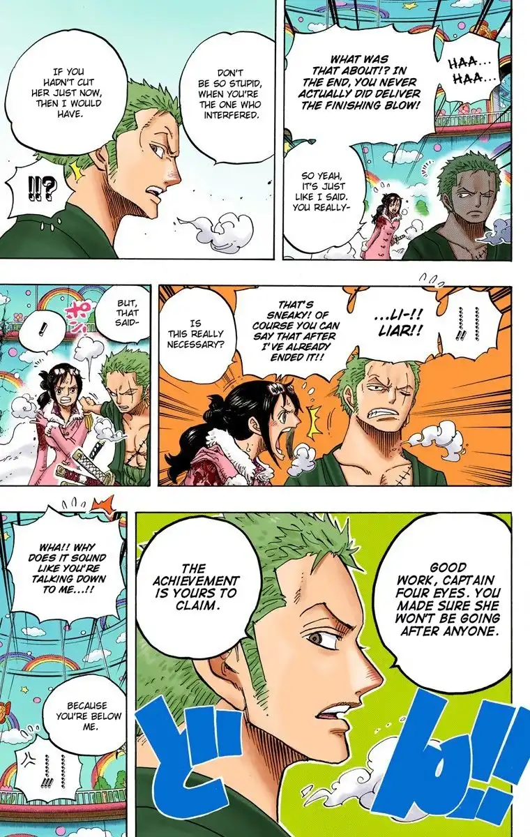 One Piece - Digital Colored Comics Chapter 687 19